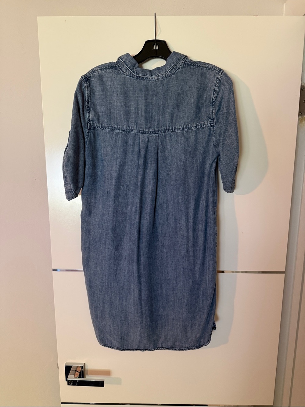 Lightwash Denim Tunic Dress - Picture 9 of 10